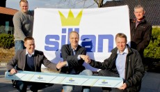 Foran fra venstre Øystein Aarnes, RingAlm Tre, Anders Bihlar, Siljan, Erland Slaatto, Slaatto Sag & Høvleri. Bak fra venstre Erlend Grubben, Slaatto Sag & Høvleri og Hans Wickström, Siljan.