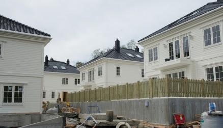 Høyre vil gjøre det enklere både å bygge og finansiere boliger her i landet. På landsmøtet i Oslo i helga vedtok partiet flere boligpolitiske forslag. (Illustrasjonsfoto)