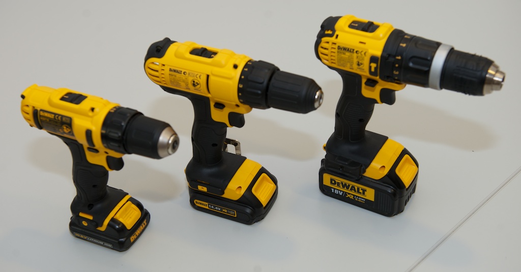 Batteridrill dewalt