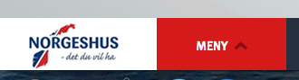 Norske Norgeshus´ logo på kjedens nettsider.