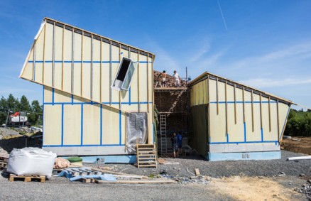 Huset bygges med kjente løsninger og teknologi som aldri er brukt som det gjøres her, hevder utbyggeren.