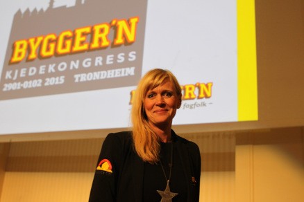 Kjededirektør Christine Holm har store planer for Bygger´n kjeden i 2015. 