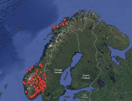 PÅ FARTEN: Stensvik og Kvilten førte tilsyn i store deler av landet i 2015. (Illustrasjon: DSB)