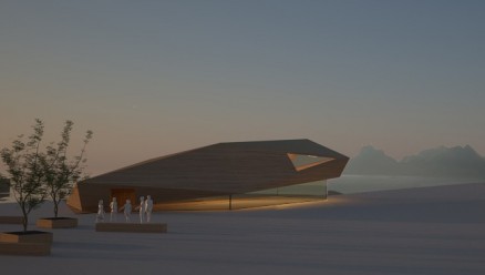 Bodø Havn KF skal eie bygget. (Illustrasjon: Snøhetta)