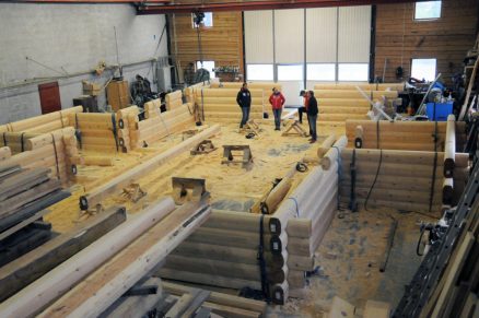 Laftehallen. Klikk for stort bilde. (Foto: Bjørn Vidar Lie / Birkenes Avisa)