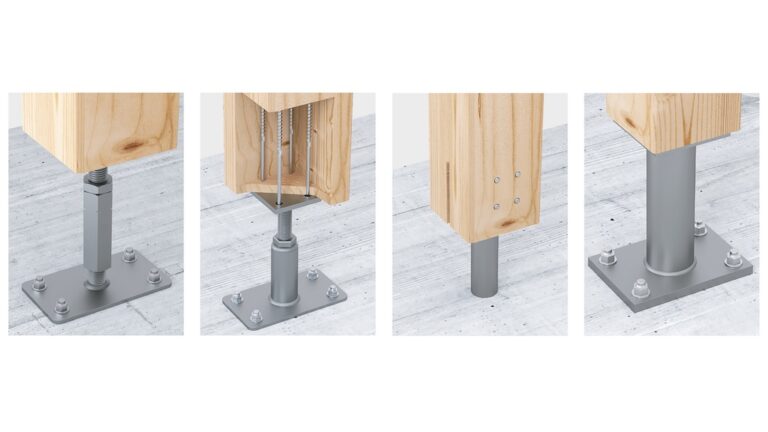 Søylesko til lim- og massivtre - Byggmesteren